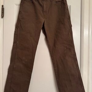 Dickies Men's Dark Brown Cargo Pants